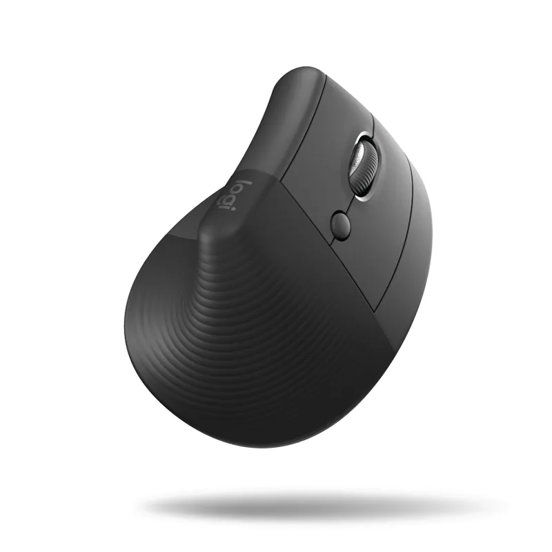 Mouse Ergonómico Logitech Lift, 6 Botones, 4000DPI, Bluetooth, Zurdo, Graphite/Black 3