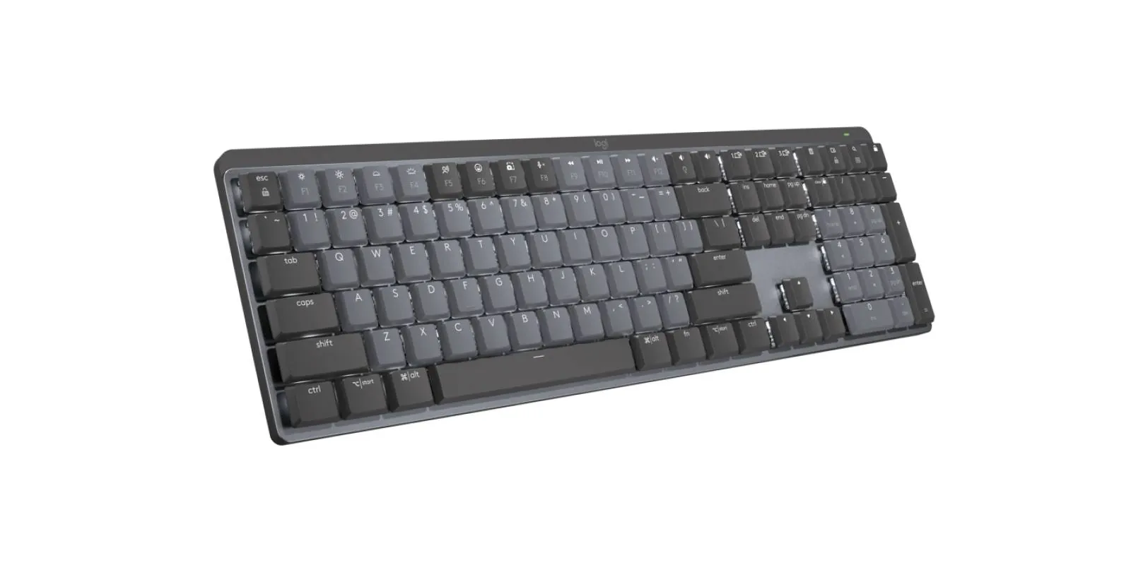 Teclado Mecánico Inalámbrico Logitech MX Mechanical, Bluetooth, USB, Graphite, Español 4