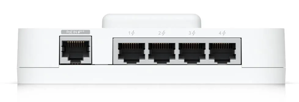 Controlador Portón Riel-Din, PoE++, múltiples relés, UBIQUITI UA-HUB-GATE 8