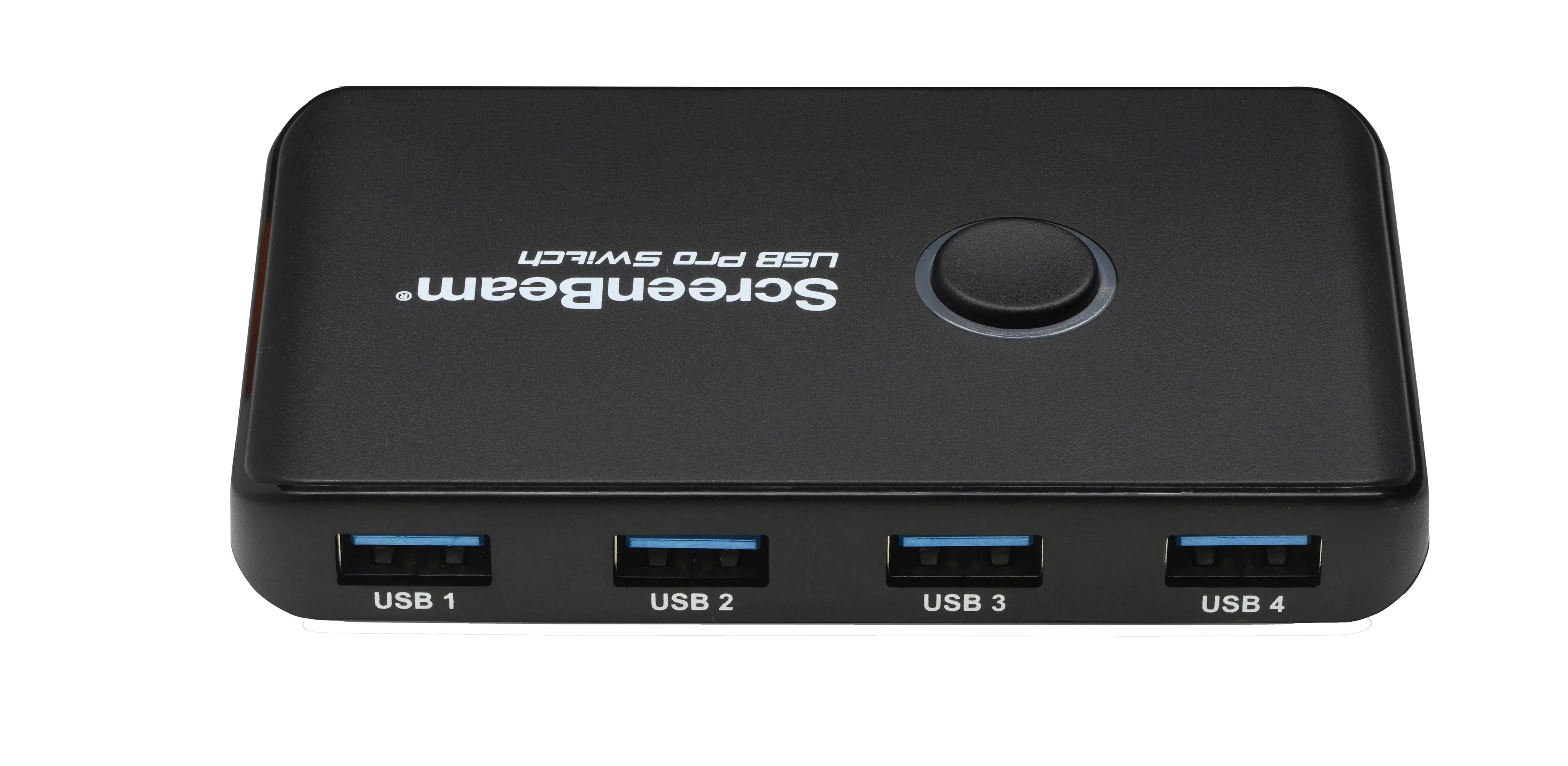 Interruptor para compartir periférico USB 4x ScreenBeam USB Pro Switch, SuperSpeed USB 3.0  4