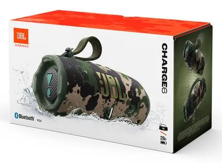 Parlante Bluetooth JBL Charge 6 Portátil Resistente al Agua Color Squad 11