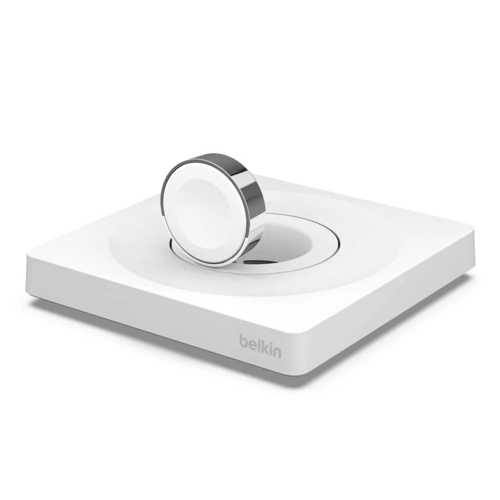 Base de Carga Portátil para Apple Watch Belkin, Blanco 3