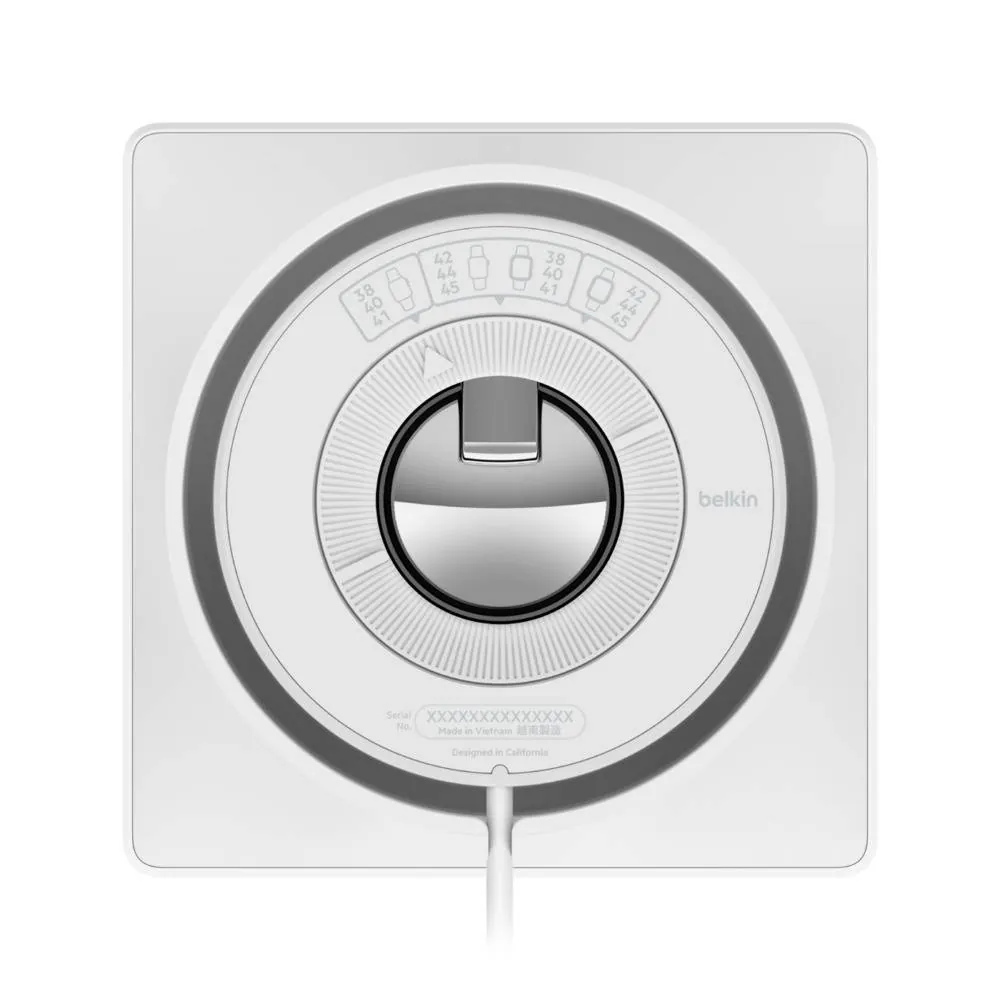 Base de Carga Portátil para Apple Watch Belkin, Blanco 8