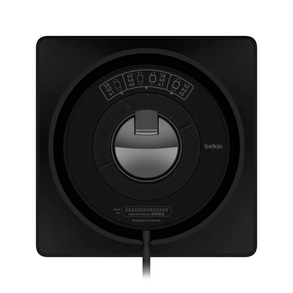 Base de Carga Portátil para Apple Watch Belkin, Negro 8