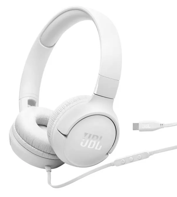 Auriculares JBL Tune 520 con diadema – sonido claro y uso prolongado sin cables (Blanco) 2