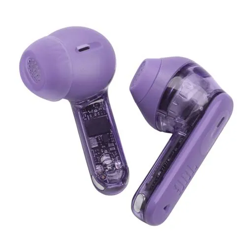 Auriculares JBL Tune Flex 2 TWS con carcasa Ghost – sonido distintivo y diseño vibrante (Morado) 5