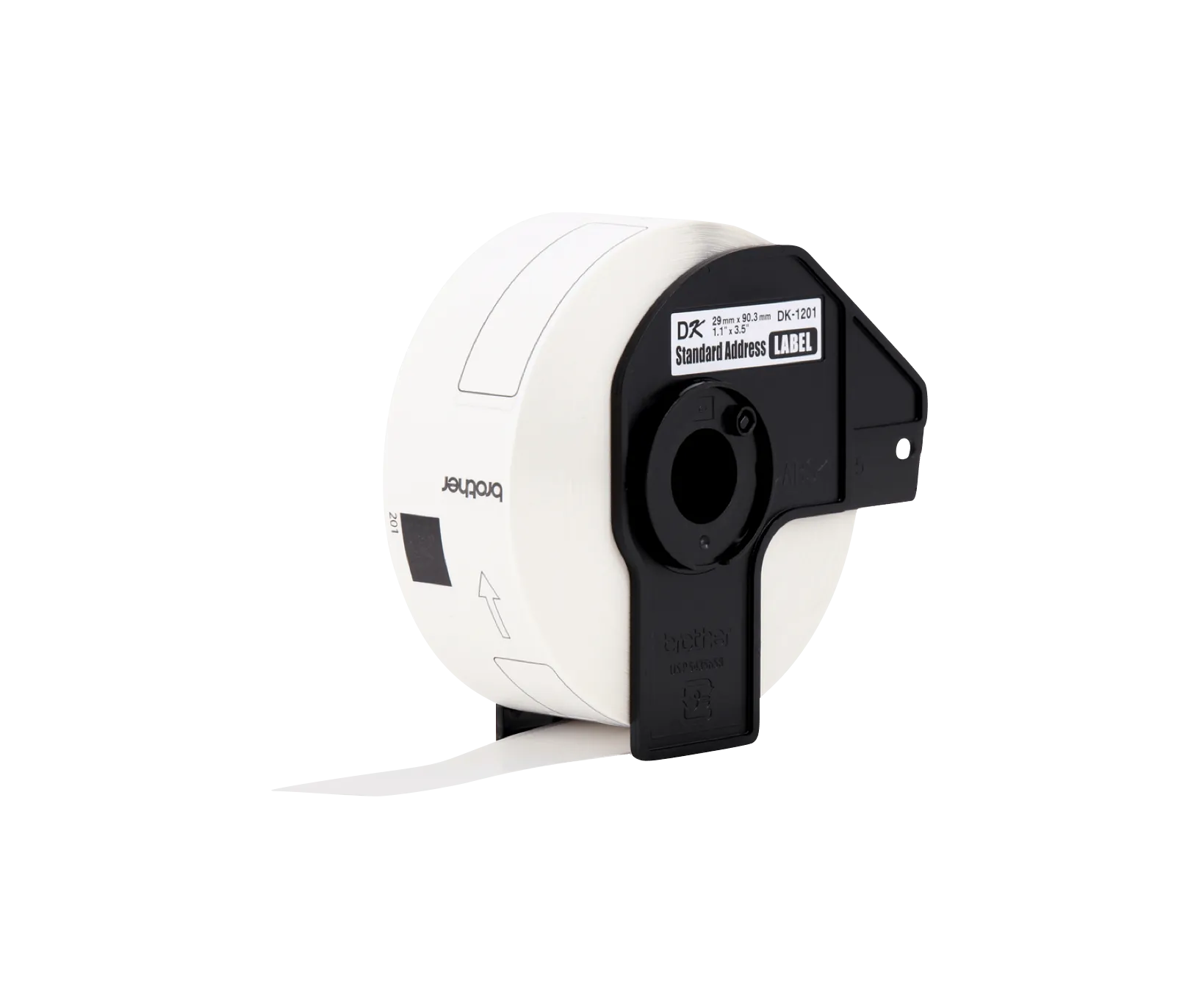 Etiqueta Brother DK1201 Blanca Adhesiva Pre-cortada 3