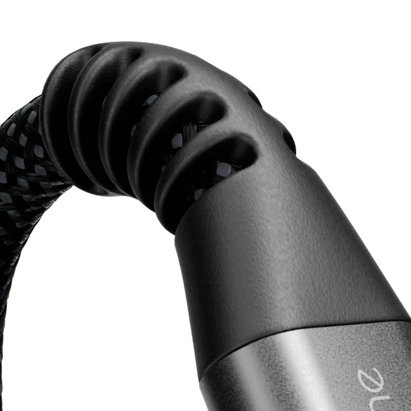 Cable USB-C Klip Xtreme KAC-750 3m negro – carga rápida 240W PD 3.1 trenzado y resistente 5