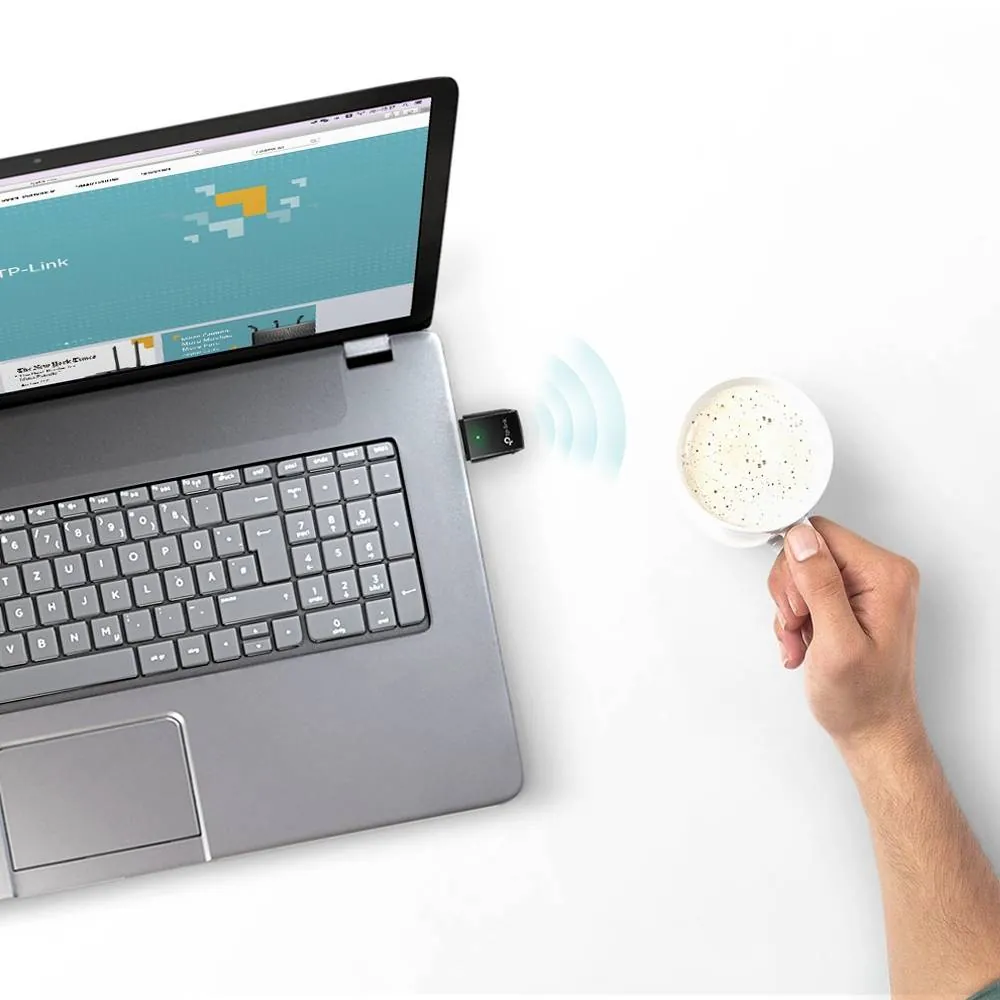 Adaptador USB Wi-Fi TP-Link Archer T2U - AC600, Doble Banda, Mini, USB 2.0 8