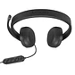 Audífonos Lenovo VoIP Headset 5000 USB-C Diadema Biauricular Oficina Teams - Miniatura 6