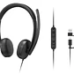 Audífonos Lenovo VoIP Headset 5000 USB-C Diadema Biauricular Oficina Teams - Miniatura 7