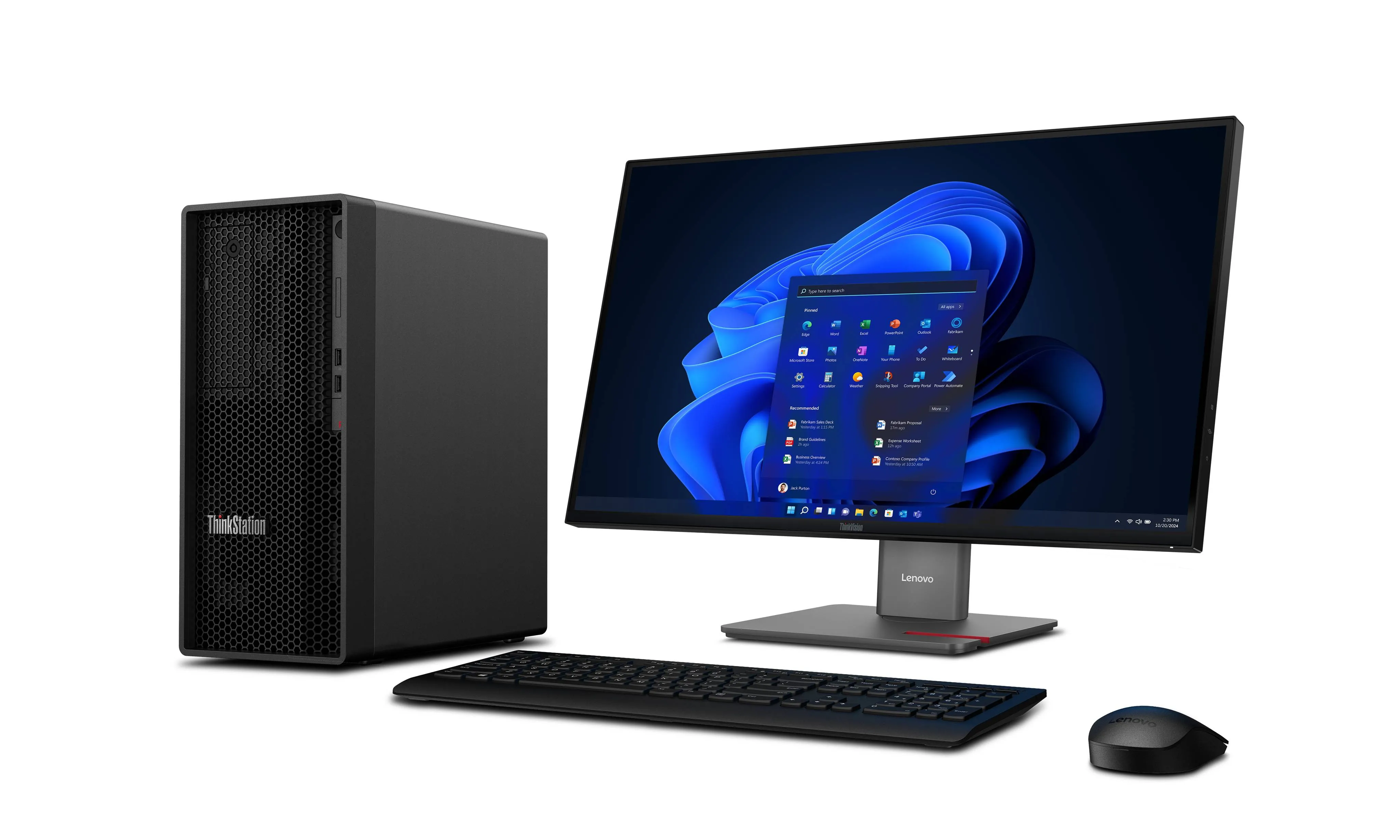 Lenovo ThinkStation P2 Gen 2, Intel Core Ultra 7 265, NVIDIA RTX A1000, 16GB RAM, 1TB SSD, W11Pro 10