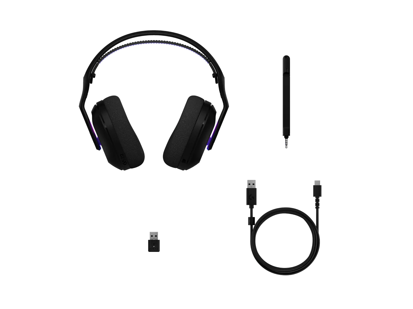 Audífonos Gamer Logitech G522 LIGHTSPEED, Wireless 2.4GHz, RGB, Negro 5