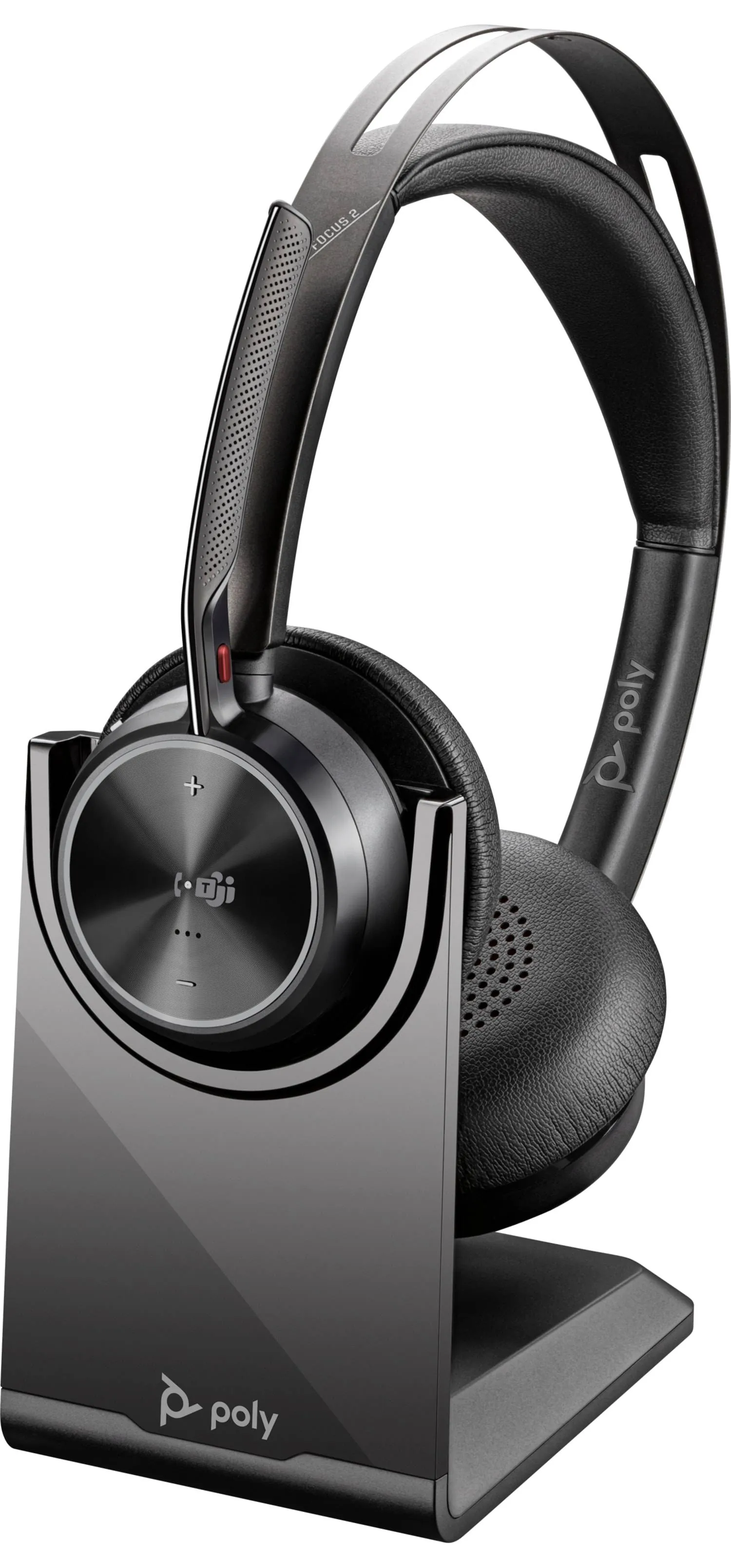 Auriculares Poly Voyager Focus 2 USB-C con Base de Carga y Certificación Microsoft Teams 9