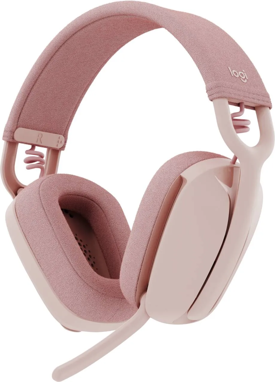 Audífonos Inalámbricos Logitech Zone Vibe 100, Over-Ear, Wireless Bluetooth, Rosa 2