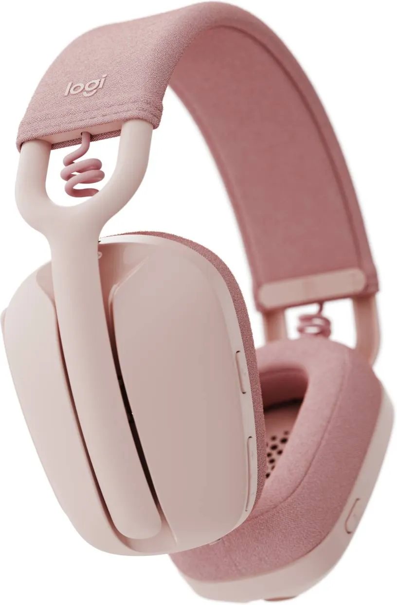 Audífonos Inalámbricos Logitech Zone Vibe 100, Over-Ear, Wireless Bluetooth, Rosa 6