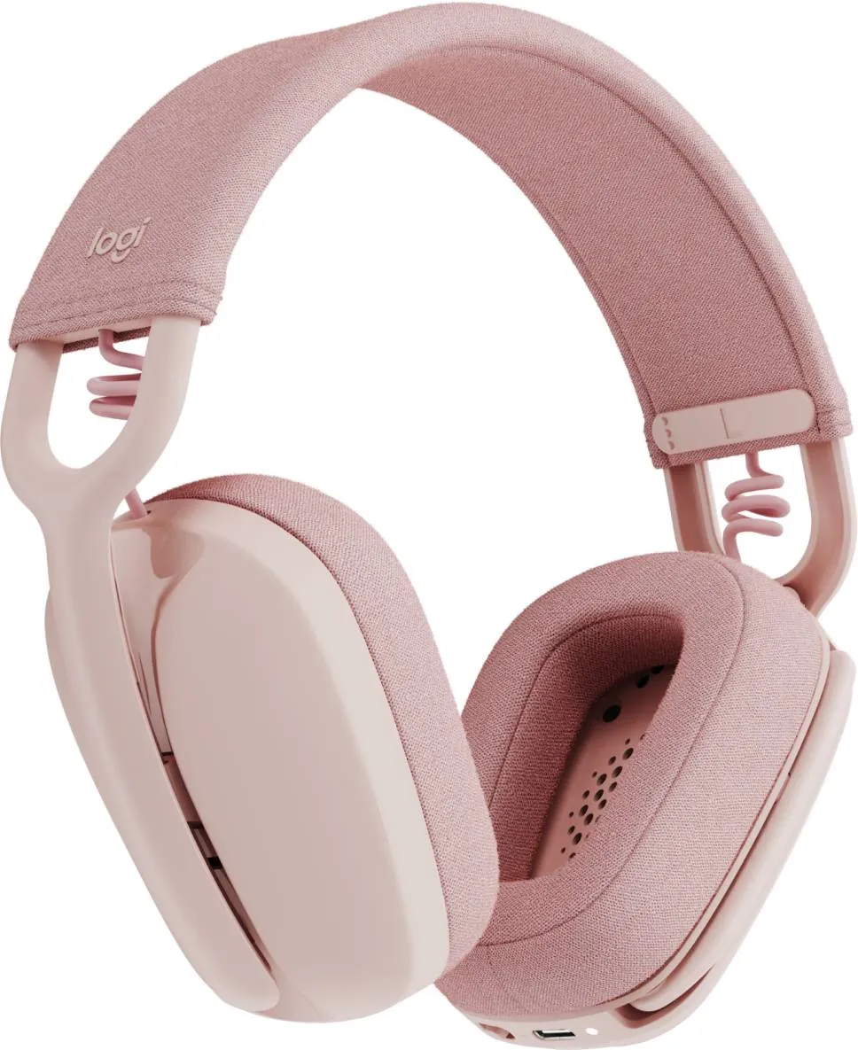 Audífonos Inalámbricos Logitech Zone Vibe 100, Over-Ear, Wireless Bluetooth, Rosa 10