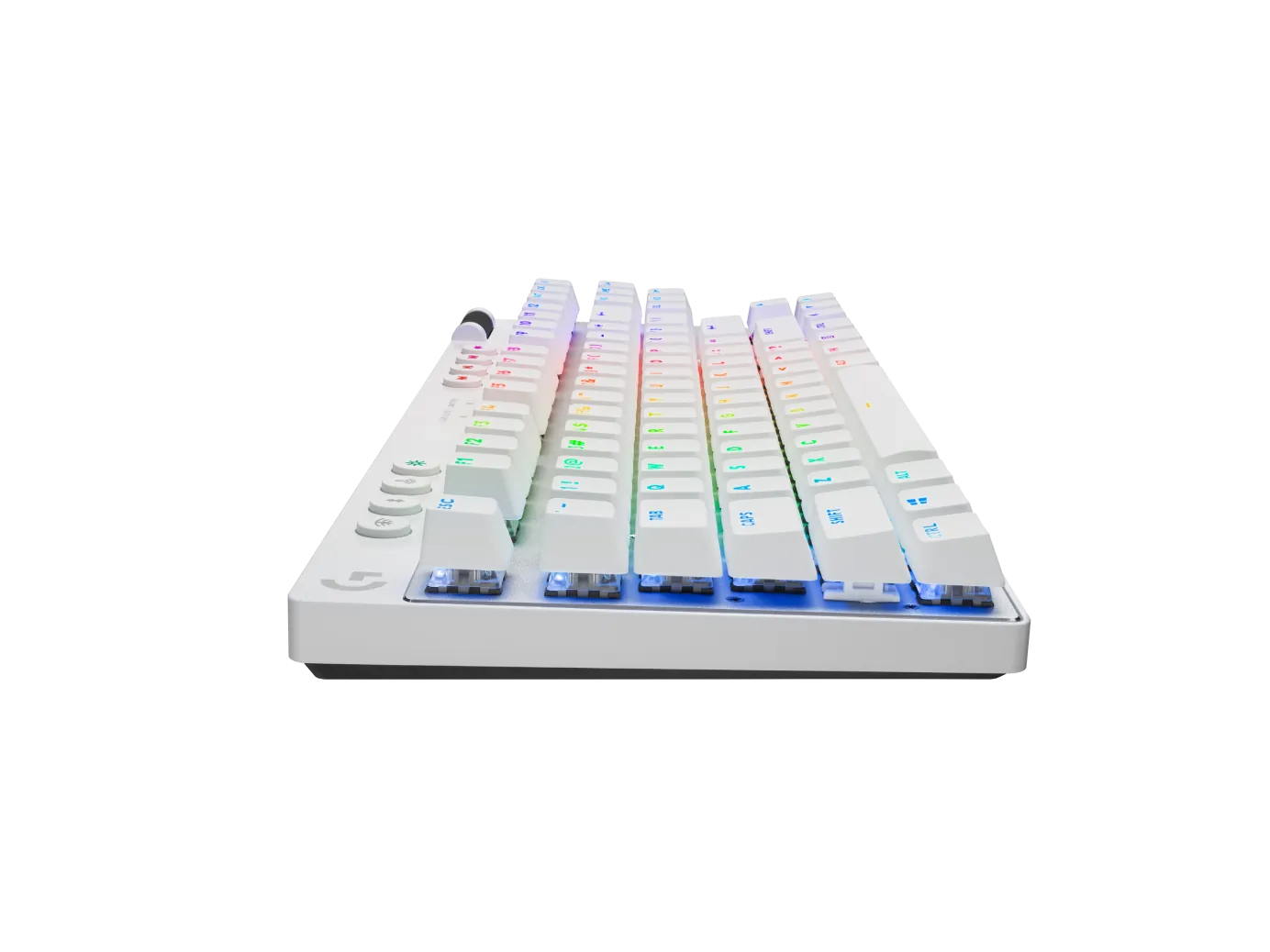 Teclado Mecánico Inalámbrico Logitech PRO X TKL LIGHTSPEED, Switch GX Brown, Inglés, White 3