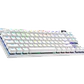 Teclado Mecánico Inalámbrico Logitech PRO X TKL LIGHTSPEED, Switch GX Brown, Inglés, White - Miniatura 4