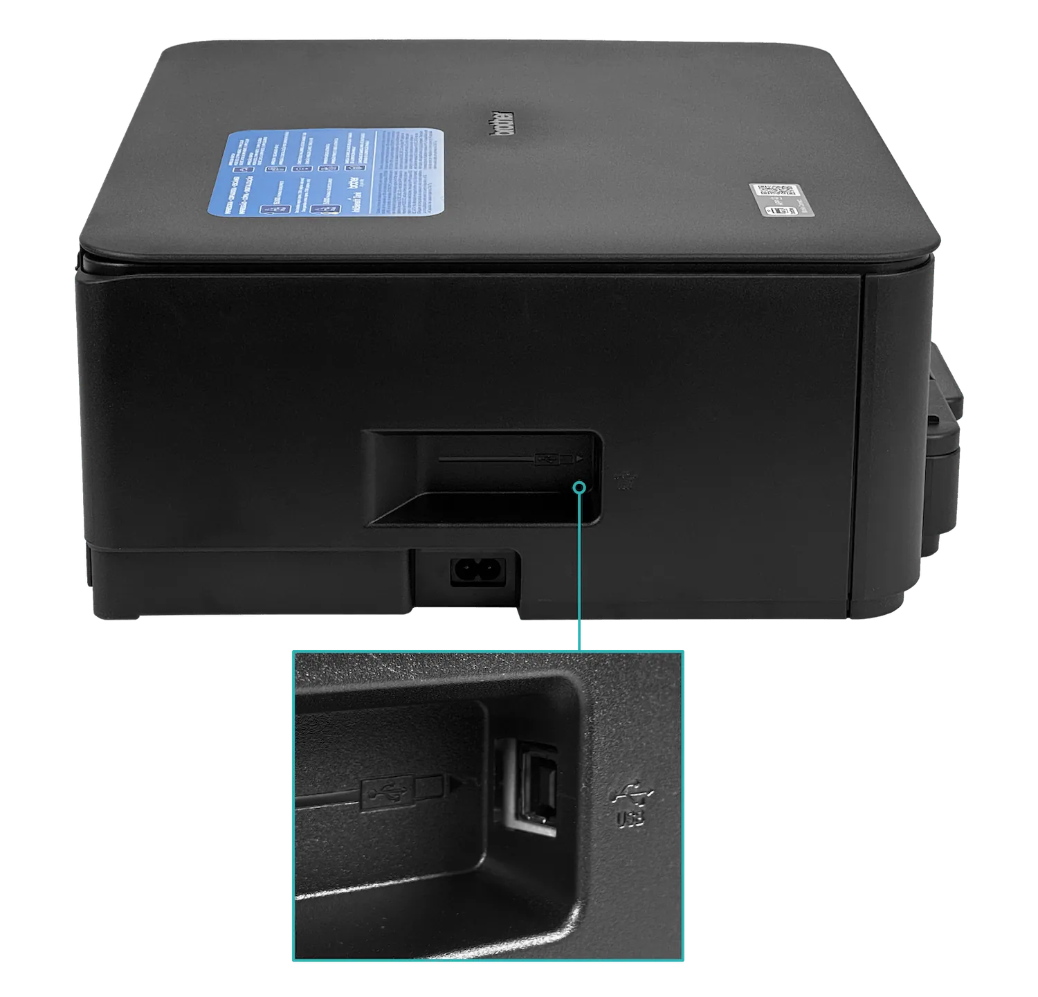 Impresora Multifuncional Brother DCP-T530DW, Duplex, USB, WiFi, Hasta 27 ppm 3