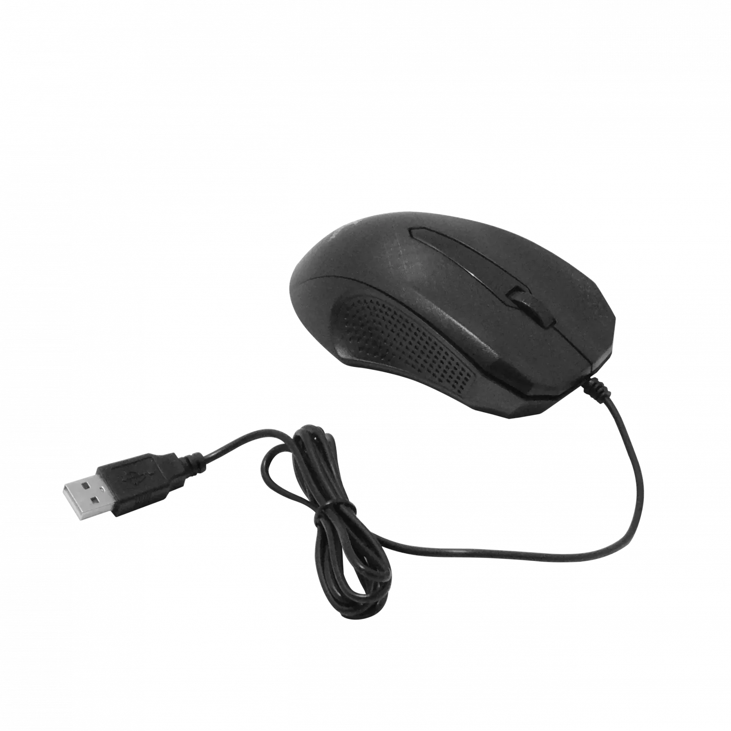 Mouse USB-AM Cableado-125cm Negro Raton Optico 4