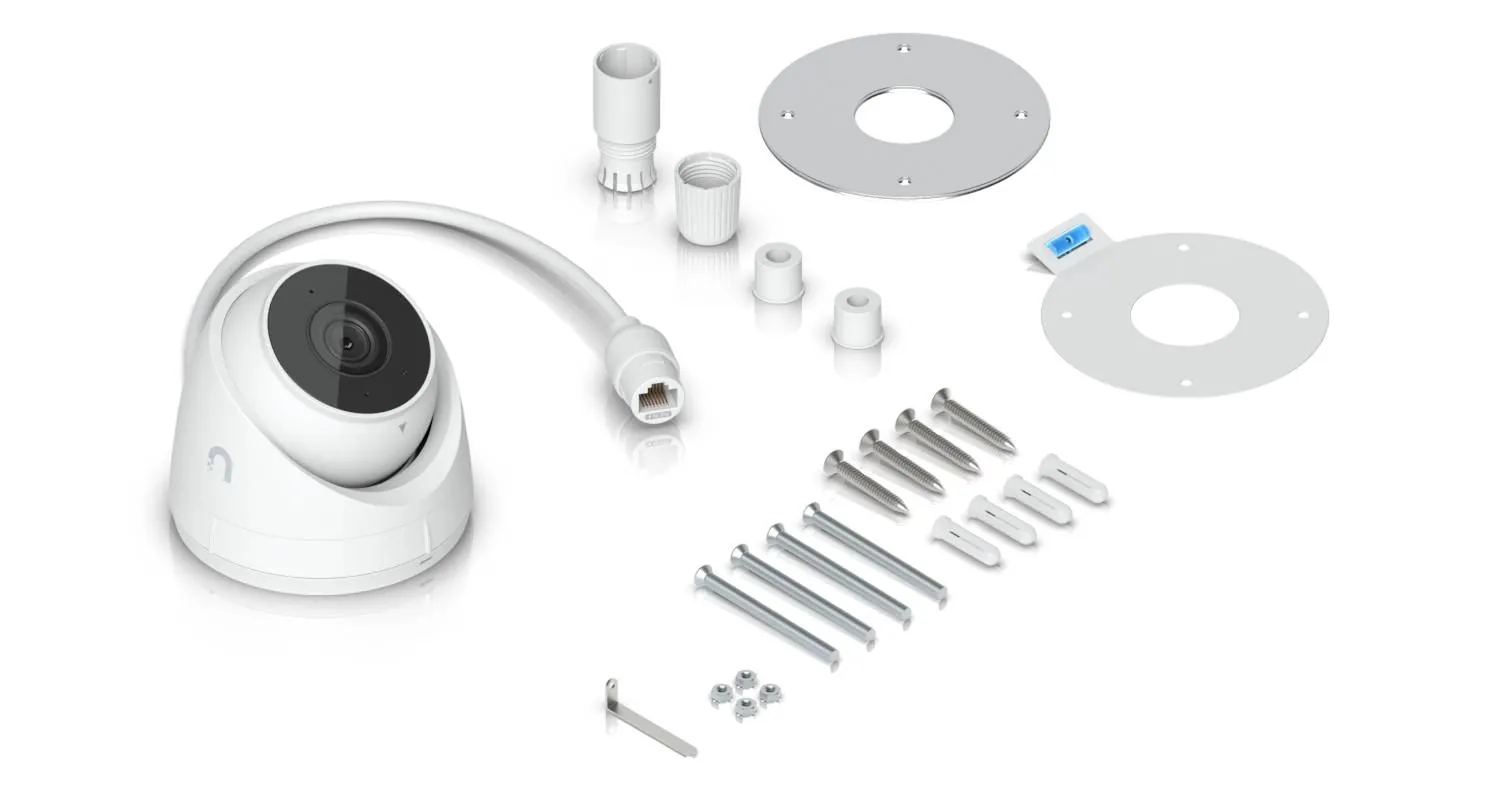 Cámara PoE 2K HD con Visión Nocturna Ubiquiti UniFi G5 Turret Ultra, Resistente a la intemperie 9