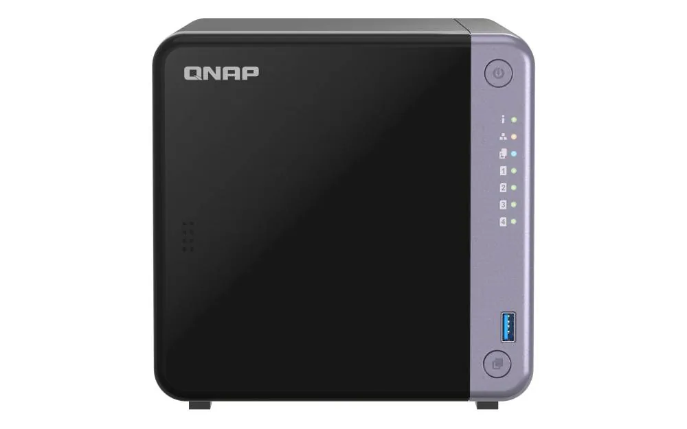 NAS QNAP TS-432X 4 Bahías 4GB DDR4 10GbE SFP+ RAID Servidor Almacenamiento 3