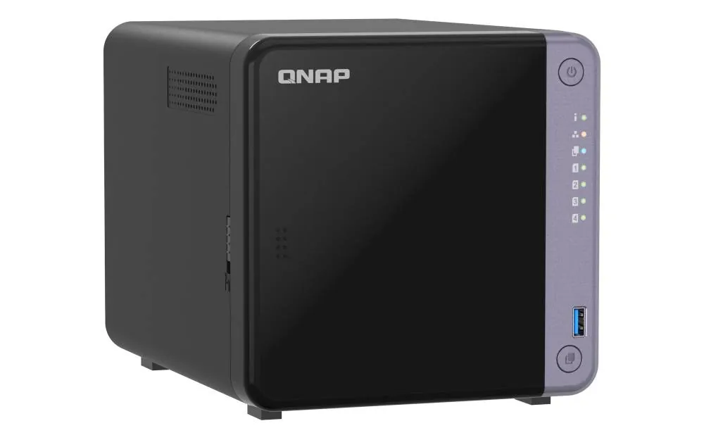 NAS QNAP TS-432X 4 Bahías 4GB DDR4 10GbE SFP+ RAID Servidor Almacenamiento 5