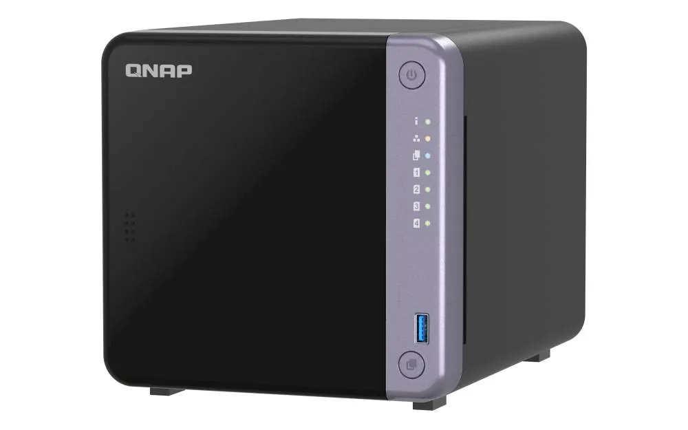 NAS QNAP TS-432X 4 Bahías 4GB DDR4 10GbE SFP+ RAID Servidor Almacenamiento 6