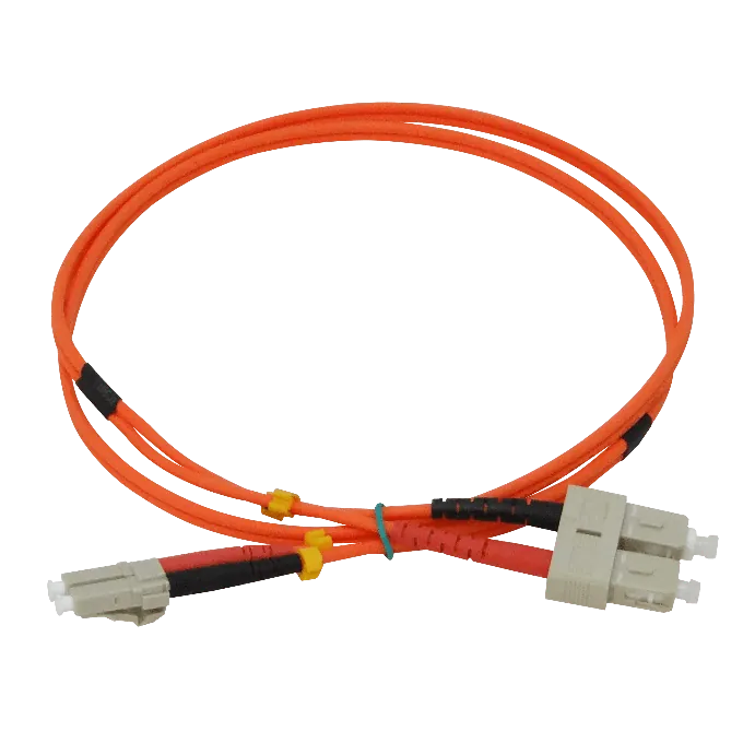 1mt LC-SC OM1 MultiModo MM Duplex Jumper Fibra 3mm 62.5/125um 2
