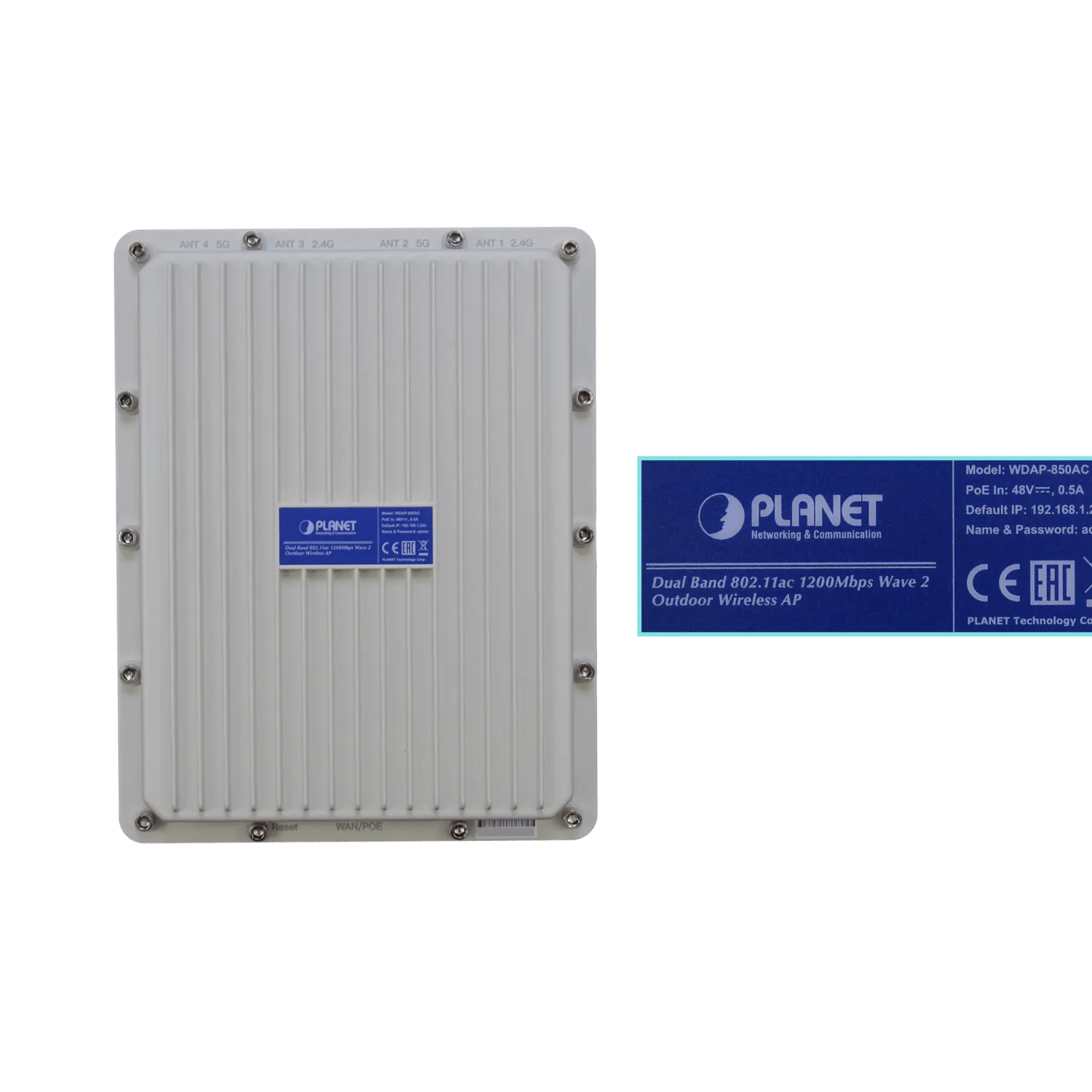 Punto de Acceso Exterior Planet WDAP?3000AX – Wi?Fi?6, 3000?Mbps, IP67 5