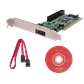 Tarjeta PCI-2.2 3-SATA1.0-150mbps 1-IDE-ATA133 RAID0-1 VT6421A Legacy - Miniatura 2