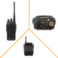 Radio 1un 6km 400-470MHz 16-Canales incl. cargador y bat 3,7V 1500mAh - Miniatura 4