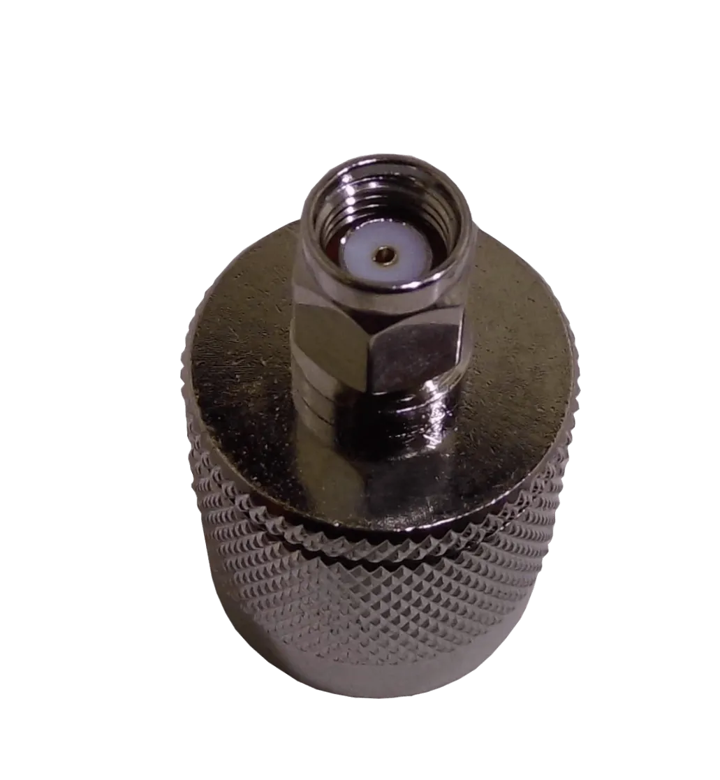 Adaptador Coaxial N Macho a RPSMA Macho Tipo Copla RF 2