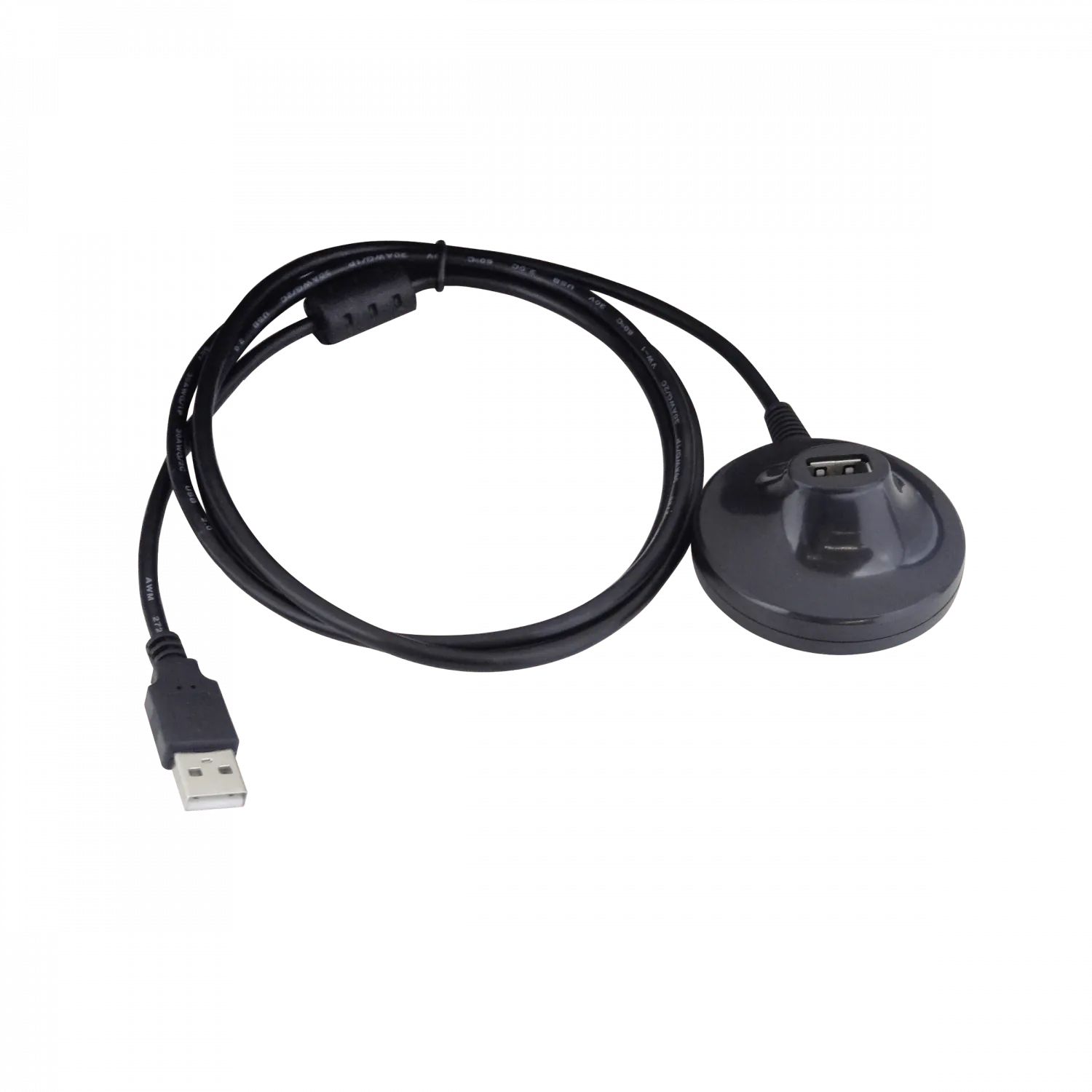 Base y Extension Cable USB2.0 130cm A-M A-H 1,3mt Negro 2