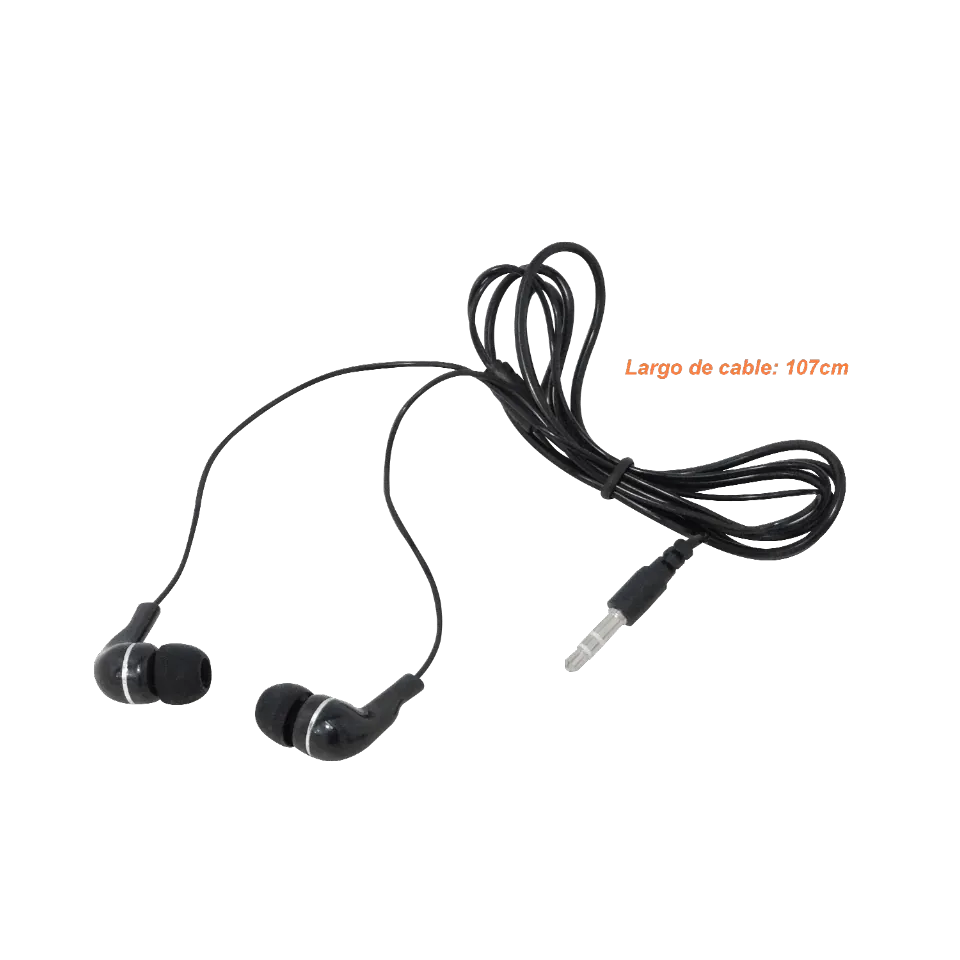 Audifonos EV-10 3,5mm-Macho Cable Plug Plus 2