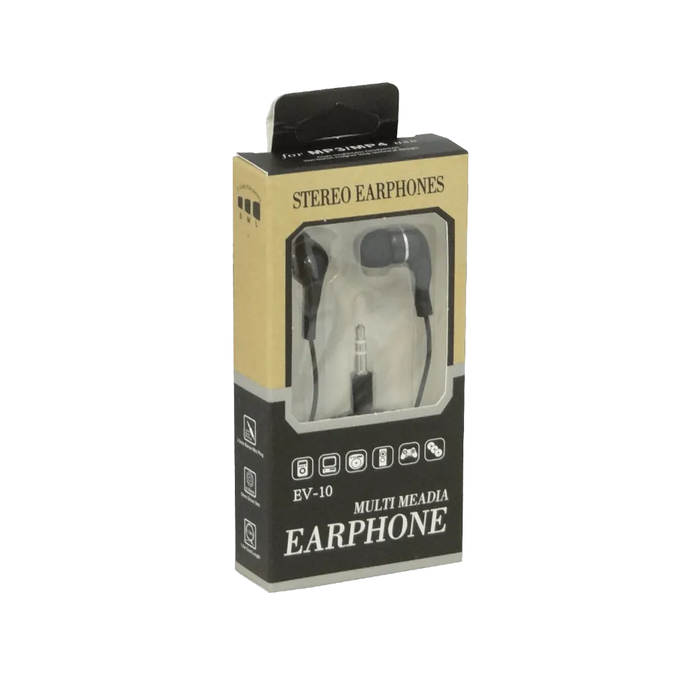 Audifonos EV-10 3,5mm-Macho Cable Plug Plus 3