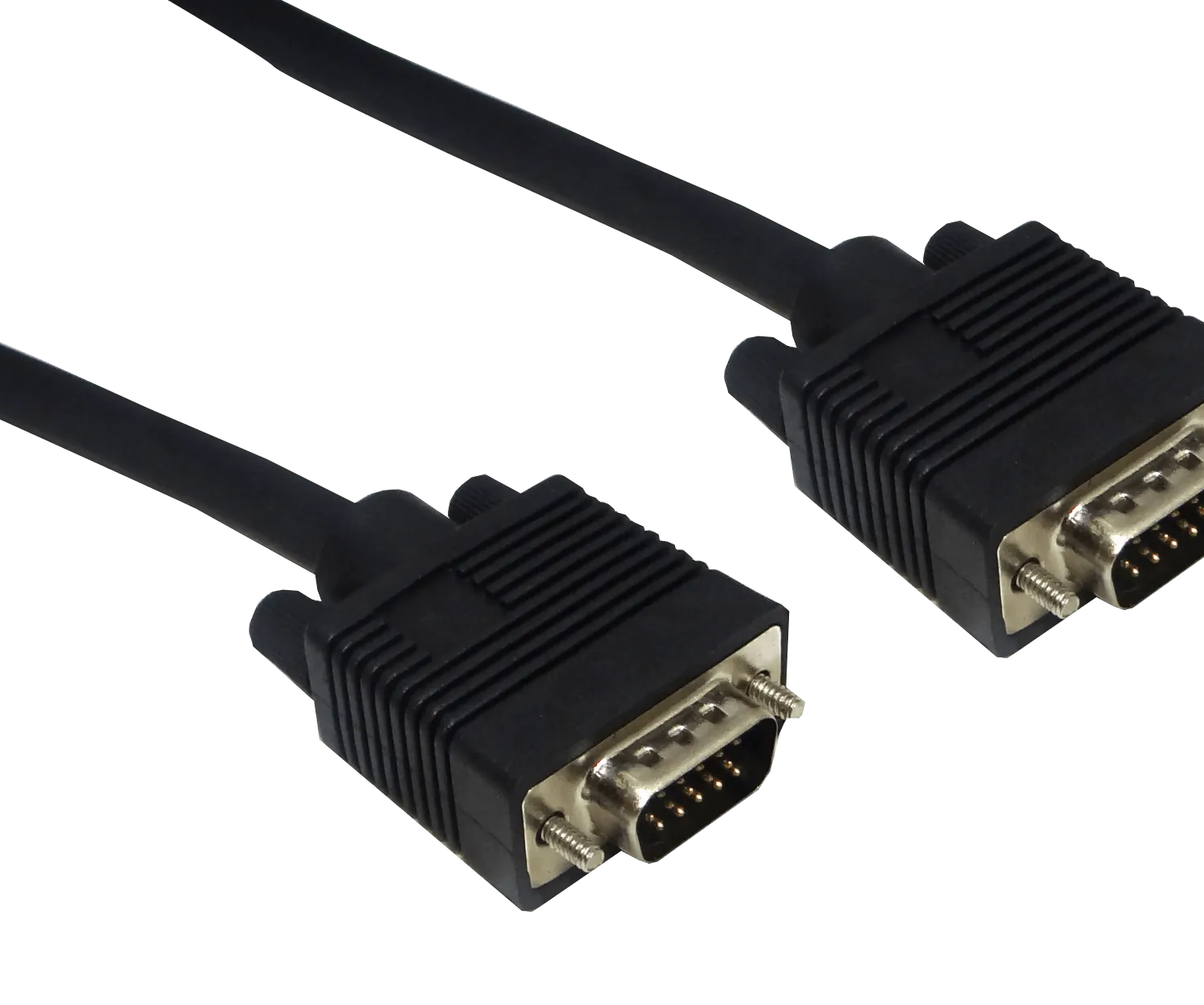 Cable VGA DB15 Macho a Macho, 3 Metros, Blindado, Negro 2