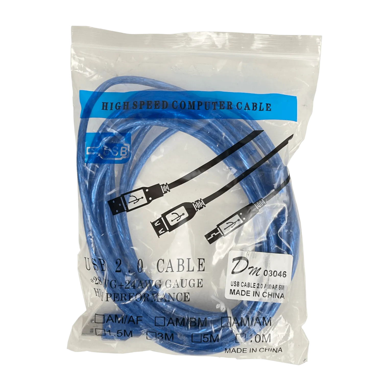 Cable USB de Extensión Pasiva, 4.5m, A-Macho a A-Hembra 3