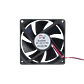 Ventilador para PC 80x80mm, 25mm de Altura, Conectro AMP/Molex 4 Pin ATX 8025, 12V DC, 0.18A - Miniatura 4