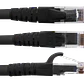 CABLE PATCH 3MT CAT6 NEGRO LSZH  INYECTADO MULTIFILAR - Miniatura 2