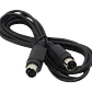 Cable S-VIDEO 1m,  Mini-DIN 4 pines macho-macho (negro) - Miniatura 2
