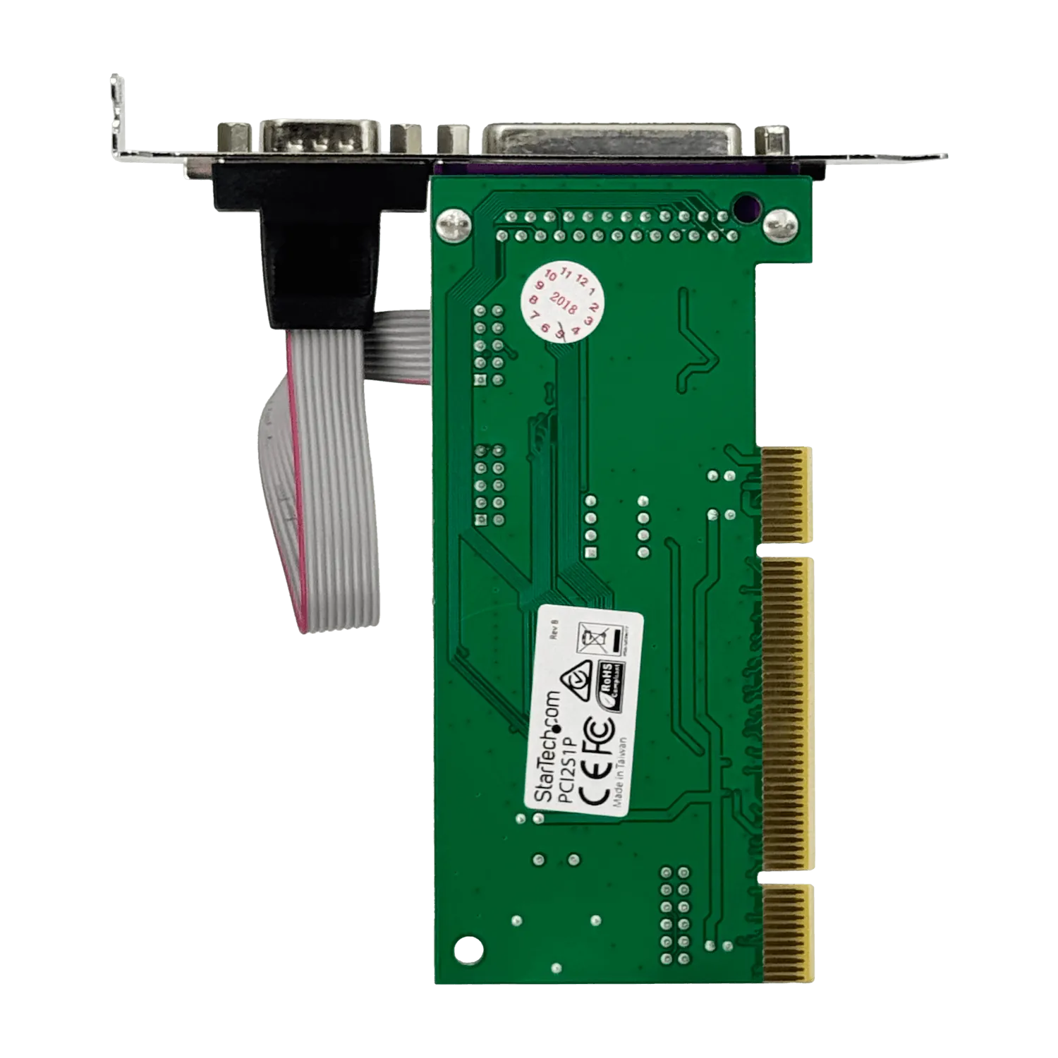 Tarjeta Adaptadora PCI de 2 Puertos Seriales DB9 UART 16550 RS232 y un Puerto Paralelo LPT 5