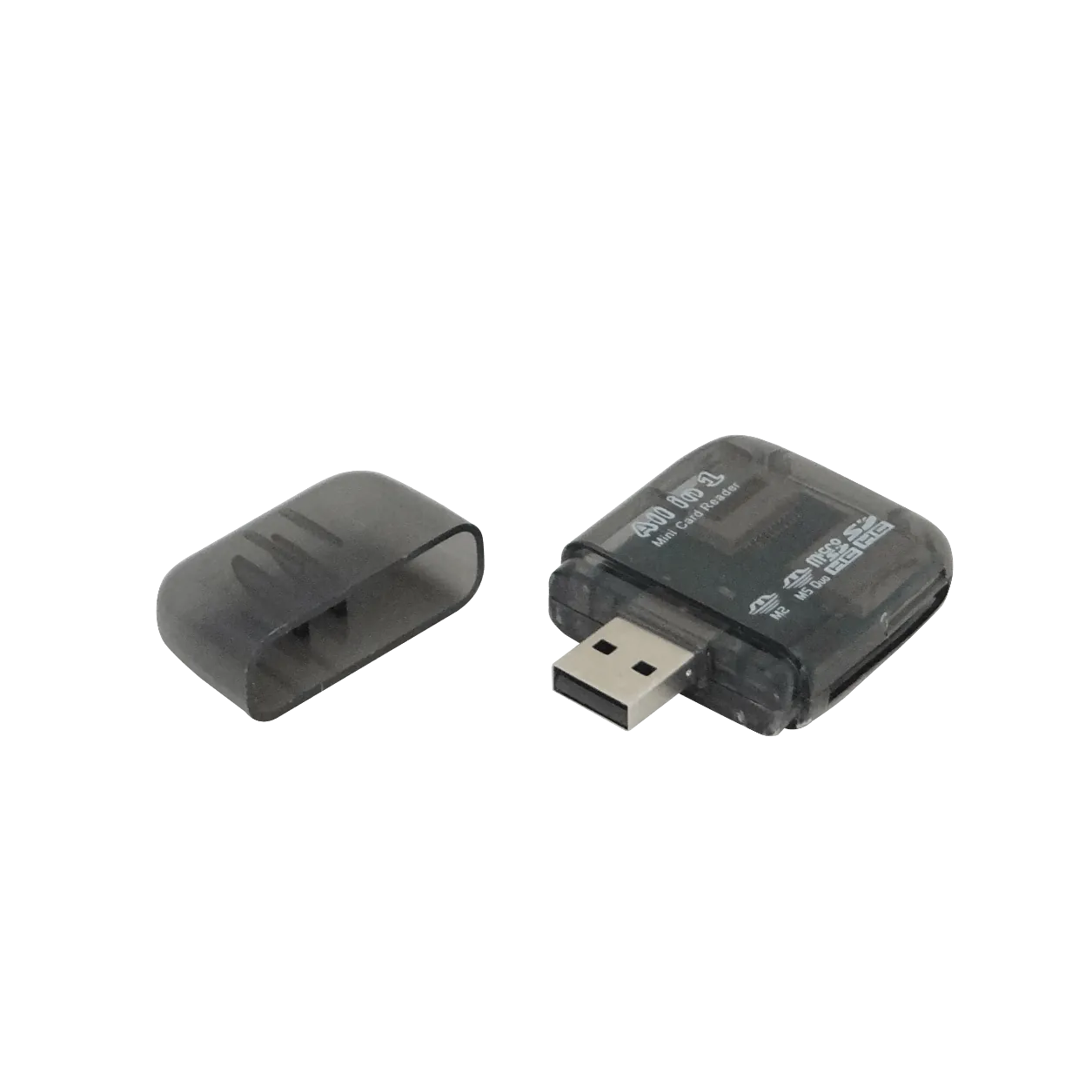 Lector de Memorias LSD-USB USB 2.0 Todo-en-1, SD, MicroSD, CF, MS, MMC, M2, MS-Duo, 480Mbps 2
