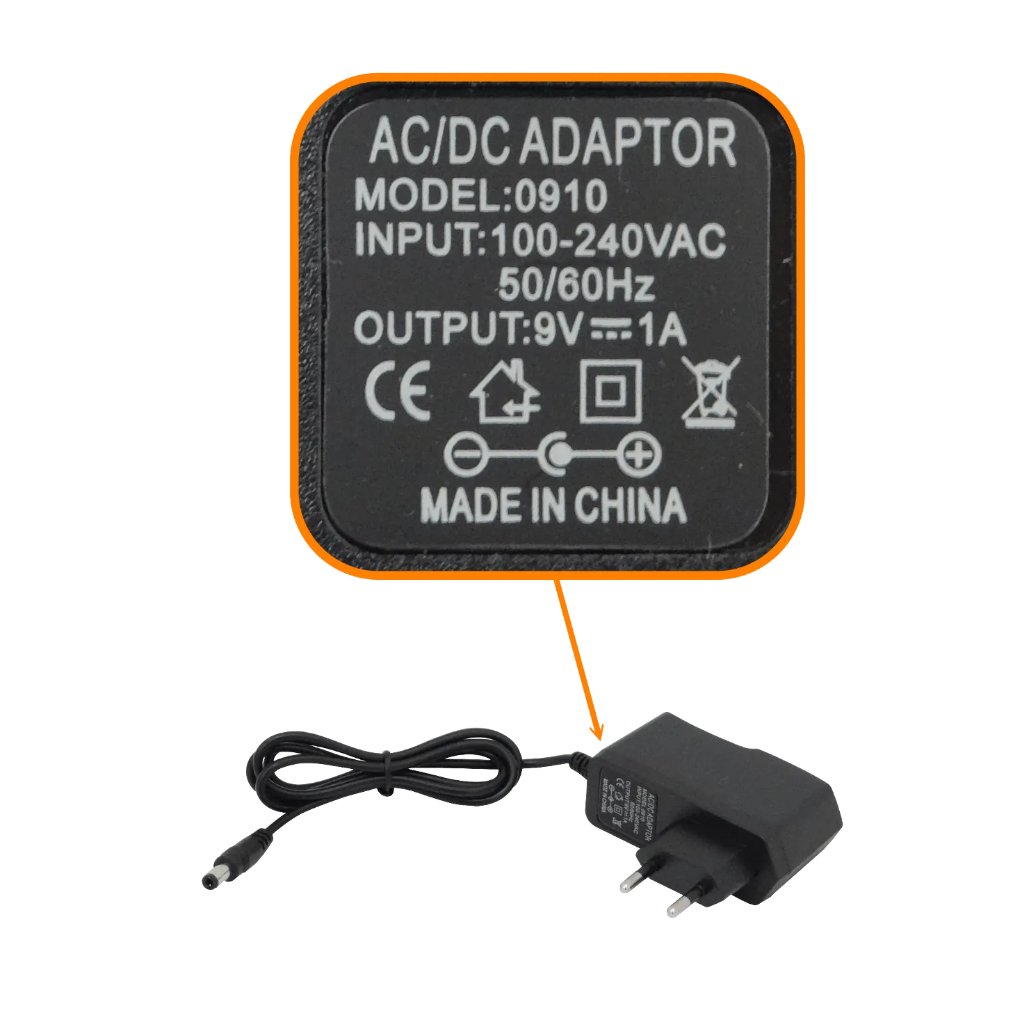 Splitter VGA VGA-2502, 2 Salidas Hembra, 1 Entrada Macho, 250MHz, con Fuente 9V 2