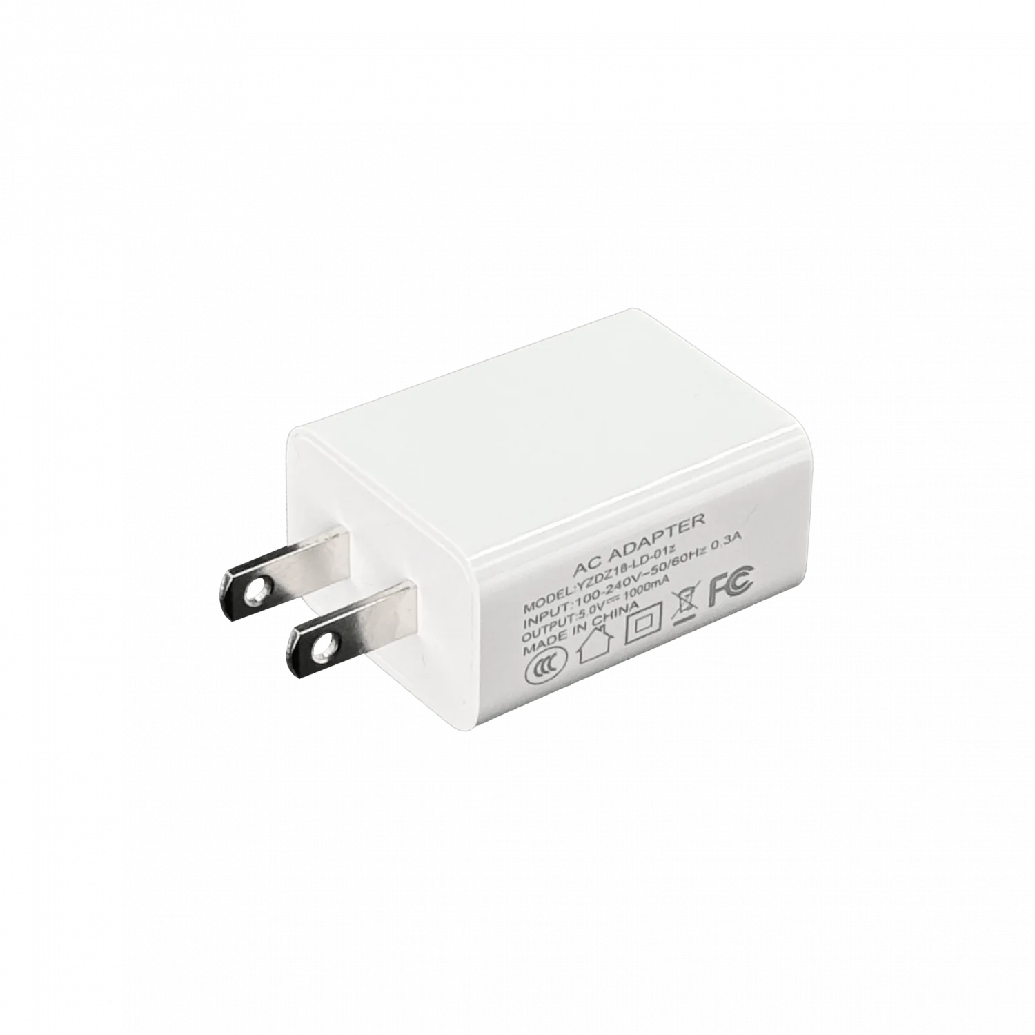 5V 1A 1000mA 5W USB-AH Cargador-americano 100-240V 2