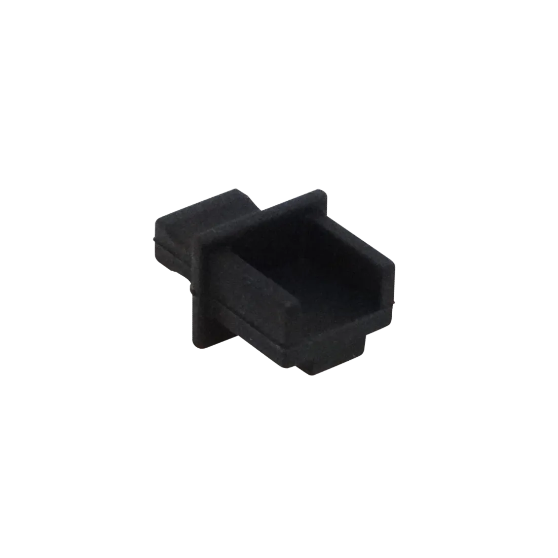10-unids Tapa para Keystone RJ45 Negra Plastica 3