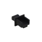 10-unids Tapa para Keystone RJ45 Negra Plastica - Miniatura 3