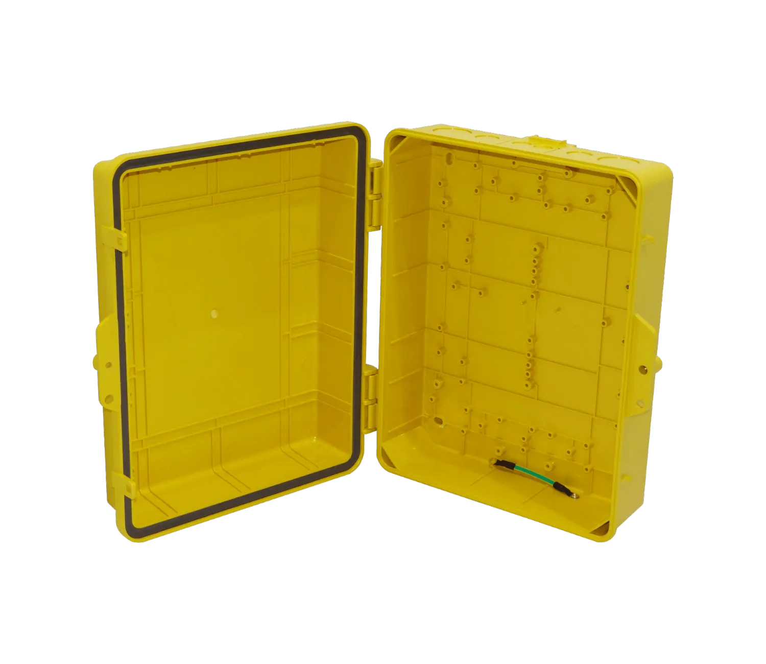 Caja Exterior ALTELIX NP141105Y Amarilla 355x280x127mm IP55 NEMA3 PC+ABS 2
