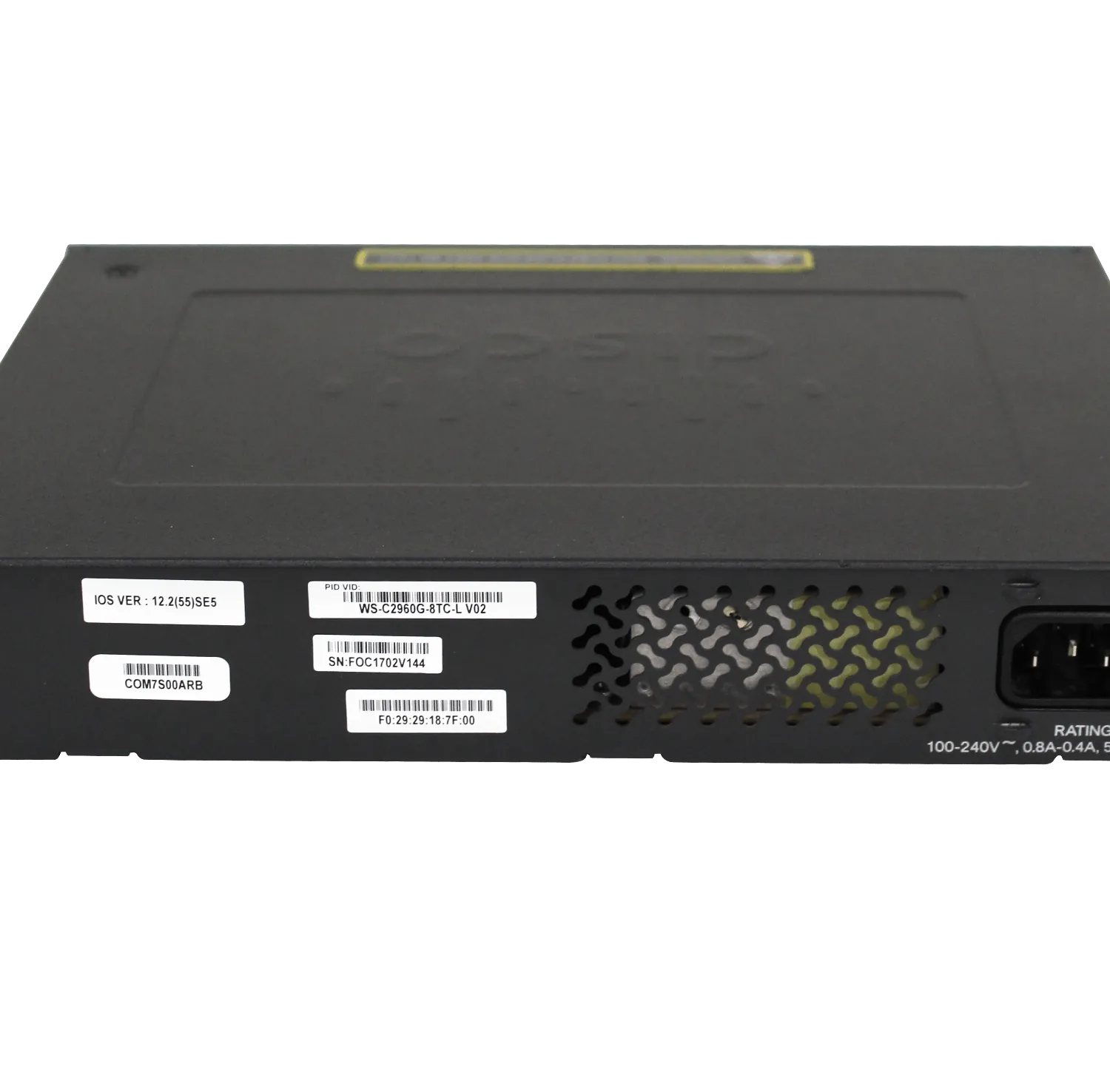 CISCO REFACCIONADO 7-1000 1-SFP-Combo RS232-RJ45 Catalyst Switch 8p 3
